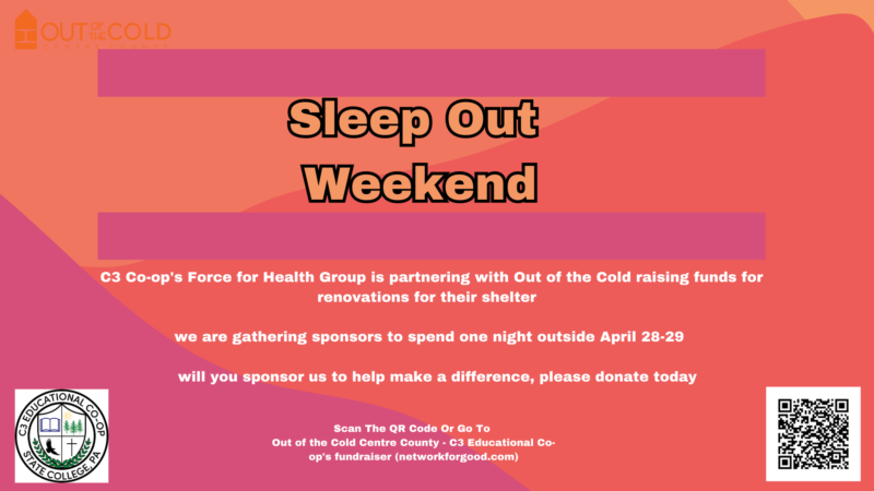 Sleep Out Weekend