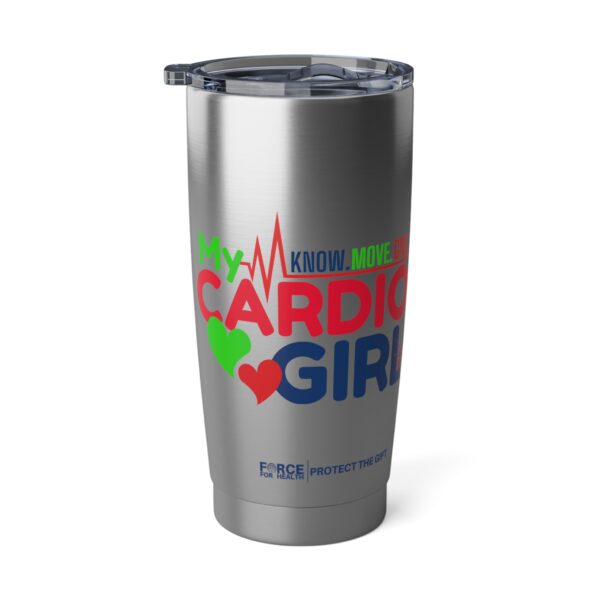 My Cardio Girl 20oz Tumbler - Image 3