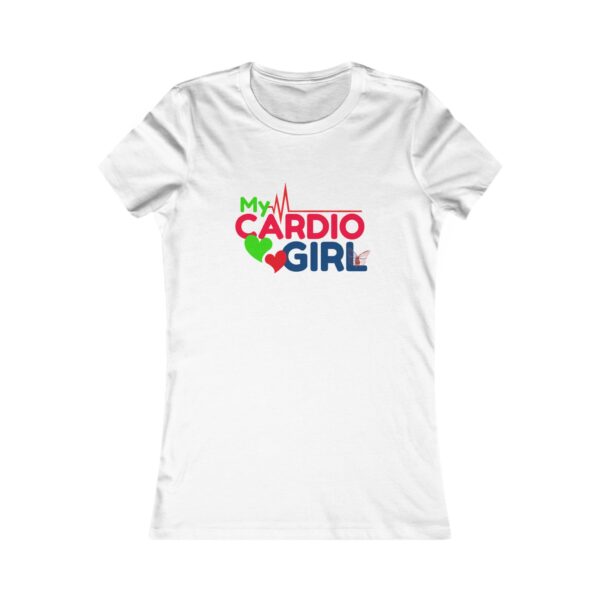 My Cardio Girl T-Shirt - Fun & Motivational Fitness Shirt for Women