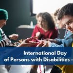 A group of people with disabilities participating in a hands-on activity together, representing inclusion, accessibility, and the International Day of Persons with Disabilities.